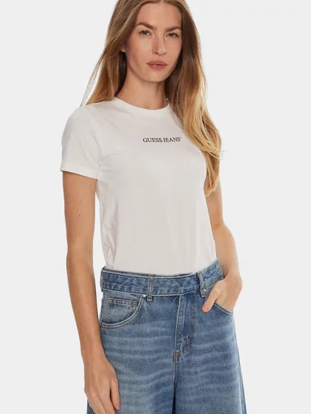 Футболка Guess Jeans белая