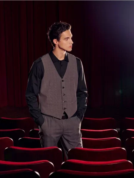 Sinsay Košile slim fit černá