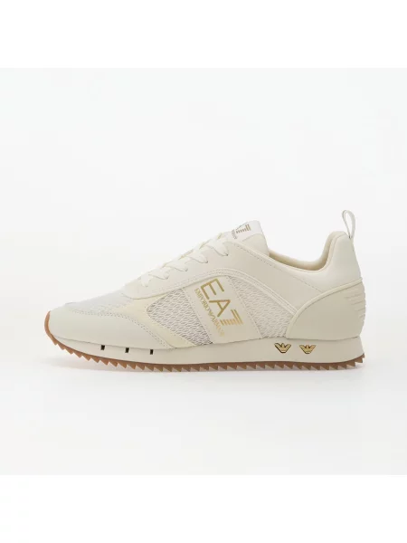 Сникърси Emporio Armani Sneaker Blac Triple Off White/ Gold Logo/ Hon EUR 4 бяло