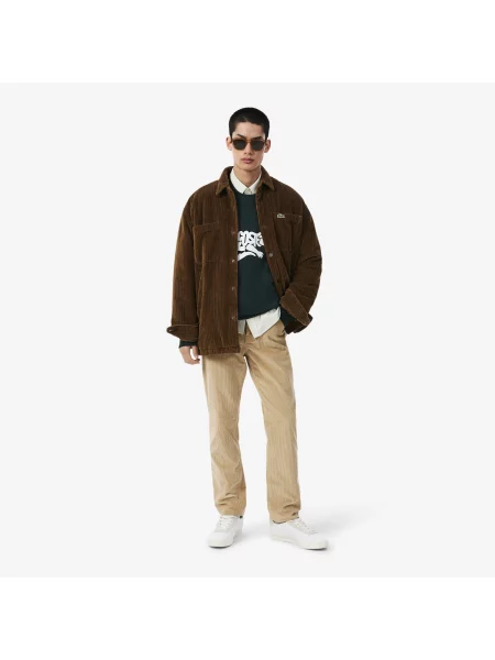 Lacoste Bluza Made In France Ciemnozielona zielony