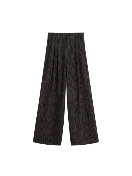 Scalpers Pantaloni Obom ciocolatiu / închis maro