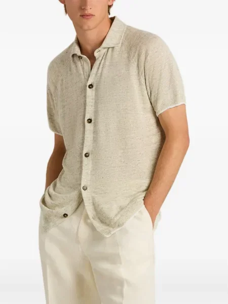 Scurt tricou polo Kiton de in