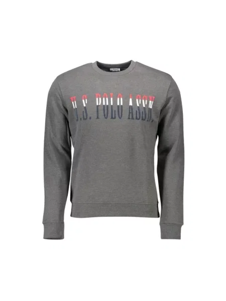 Bluza U.s Polo Assn. z nadrukiem szara