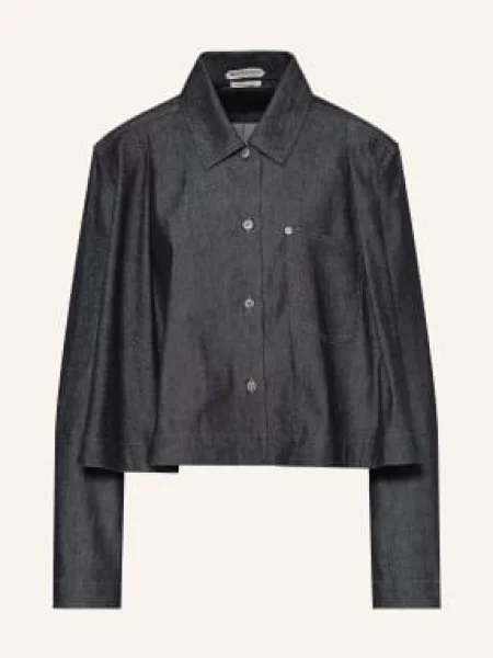 Jw Anderson Džínová Bunda indigo