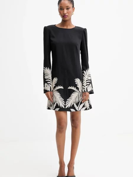 Сукня Guess ANGELE mini пряма чорний