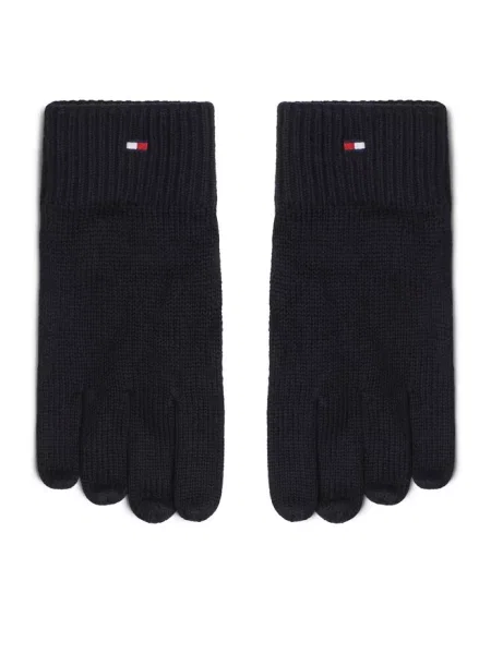 Rękawiczki Tommy Hilfiger czarne