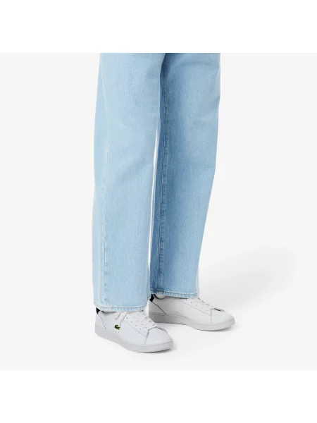 Lacoste Skórzane Sneakersy Carnaby Set biały