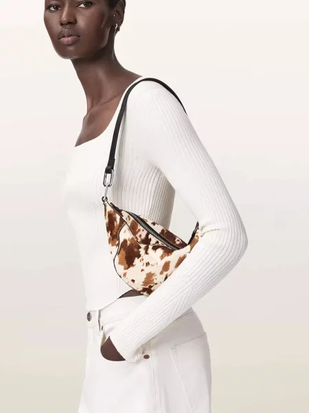 AllSaints сумочка шкіряна LUNA