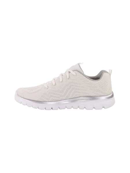 Pantofi Skechers alb