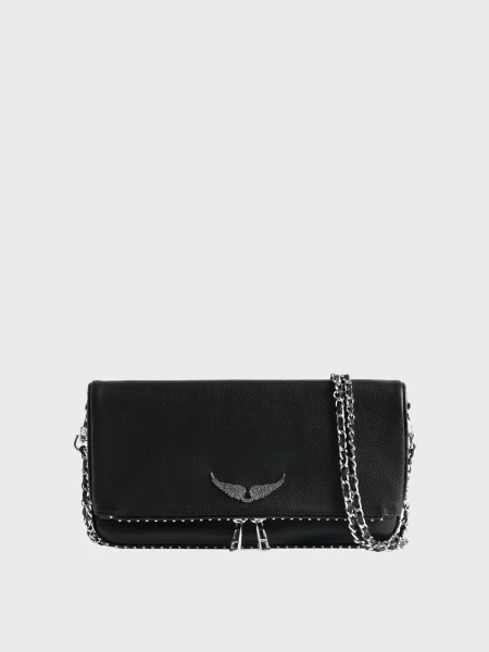 Кожаный рюкзак Zadig&voltaire черный