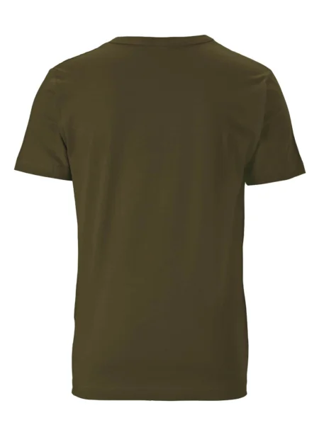 LOGOSHIRT Tričko Peanuts Snoopy Pilot modrá / olivová / červená biela