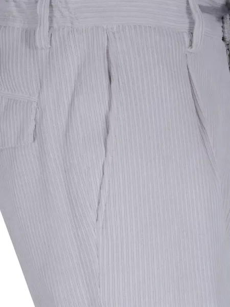 Pantaloni Barba de catifea cord gri
