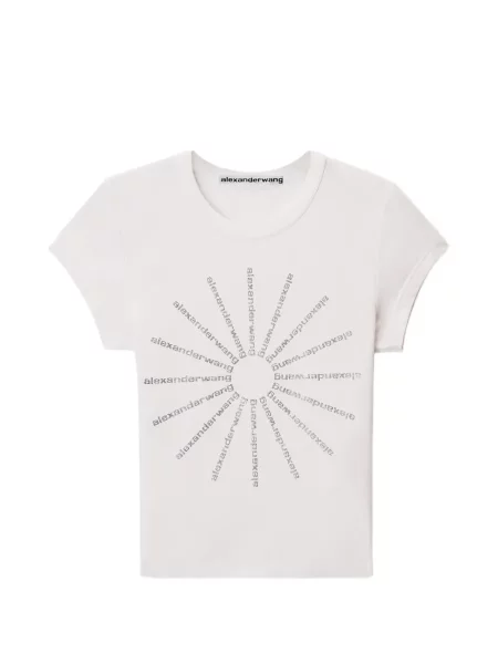 Tricou Alexander Wang alb