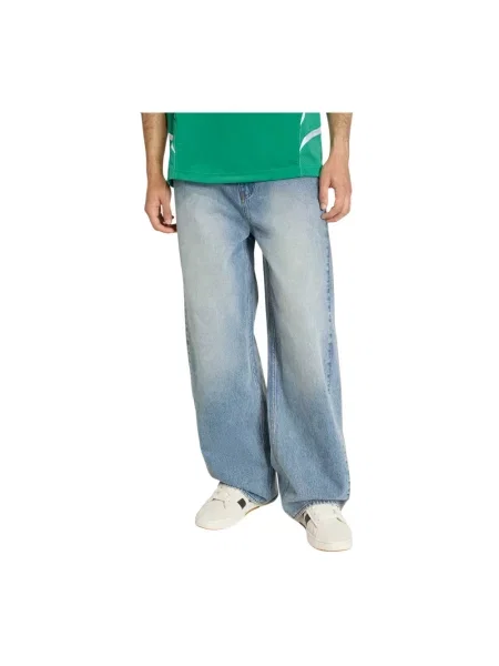 Spodnie Adidas Originals niebieskie