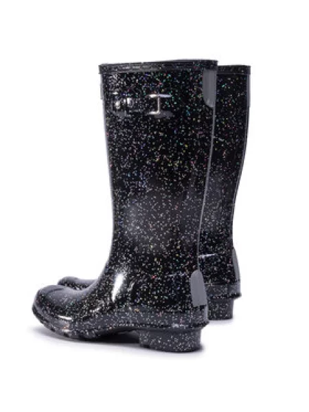 Hunter Gumene čizme Org Kids Giant Glitter Boots crna