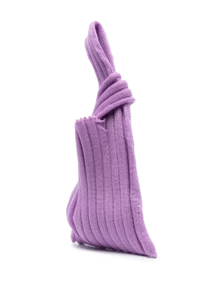 Geantă de mână A. Roege Hove tricotate violet