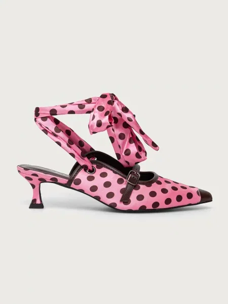 Туфлі Koi Footwear в горошок на шпильці