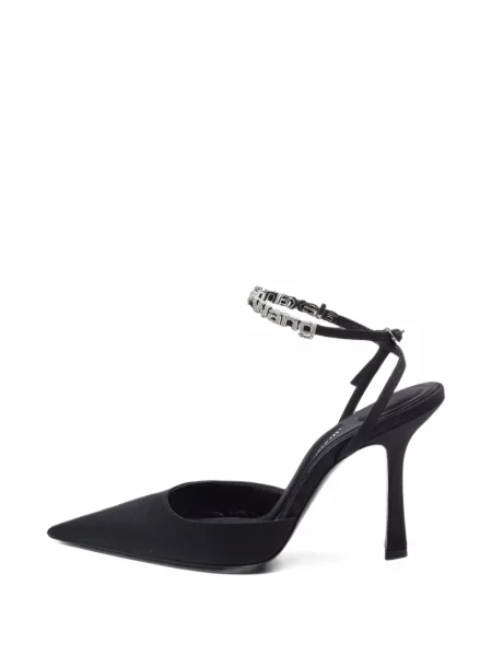 Pantofi cu toc Alexander Wang cu bretele negru