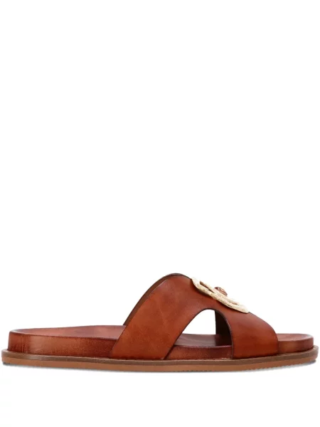 Sandale Kotris Sandals din piele maro
