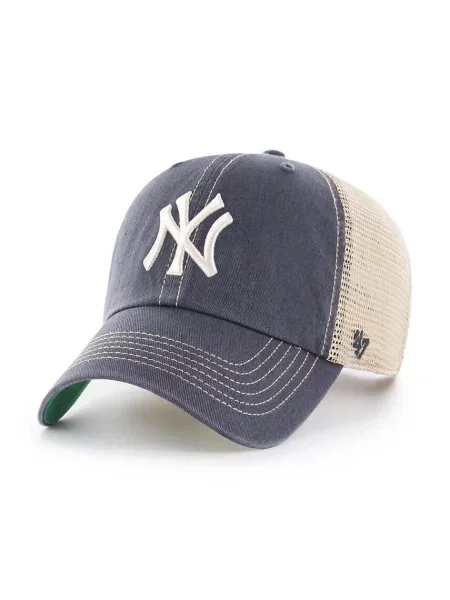 Sapca MLB New York Yankees albastru marin modelator marină