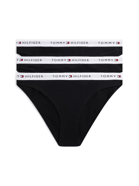 Tommy Hilfiger Underwear Slip Essential gri deschis / roșu / negru alb