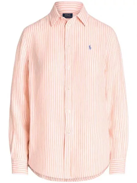 Αρκουδάκι polo Polo Ralph Lauren υφαίνω διαγωνίως με σχέδιο μπλε