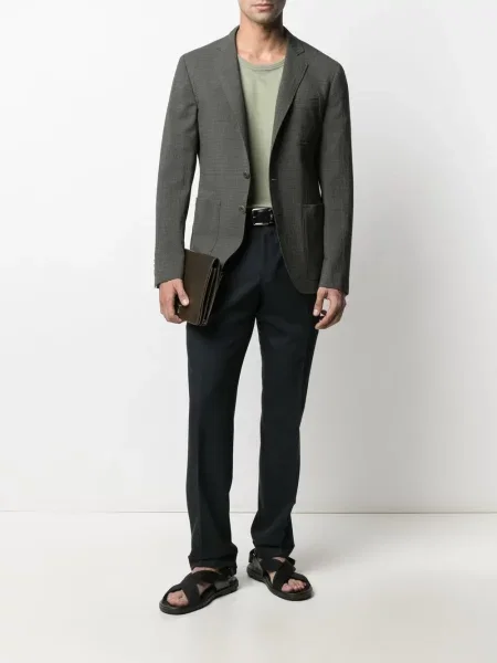 Pantaloni Canali albastru