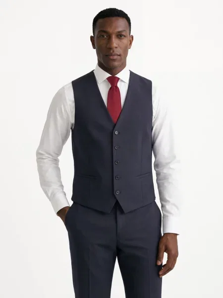 Finshley & Harding kamizelka modułowa Mężczyźni 46 niebieski