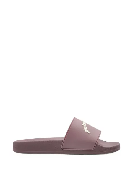 Papuci Palm Angels cu autograf violet