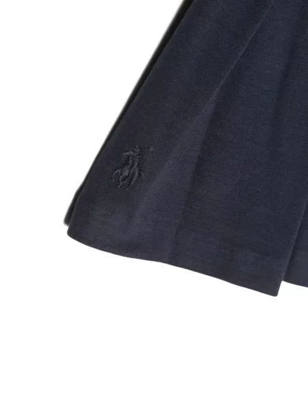 Spódnica dziecięca Polo Ralph Lauren niebieska