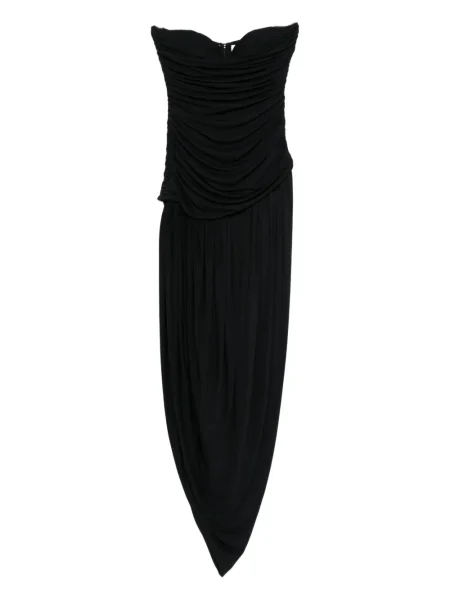 Rochie Magda Butrym drapată de costum negru