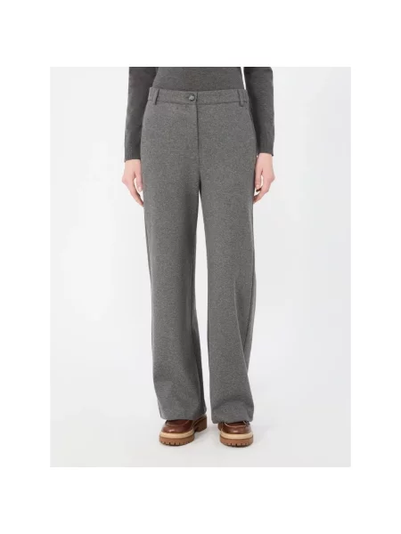 Spodnie Weekend Max Mara szare