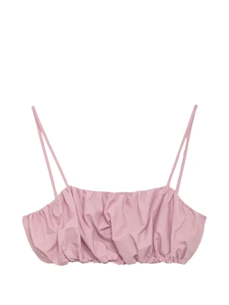 Top Alpha Studio bez rękawów różowy