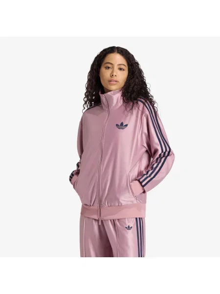 Sweatshirt adidas Metallic Firebird Loose Track Top Magic Mauve/ Night Indigo S