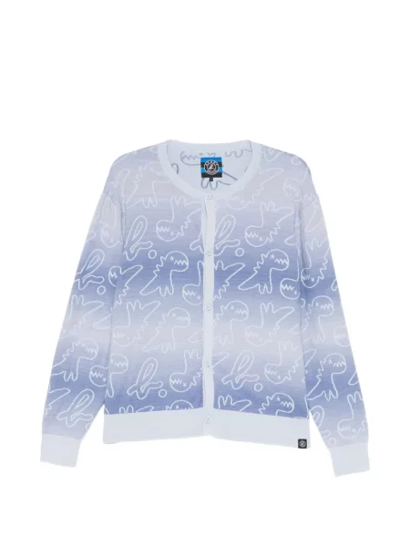 Cardigan Sport B. By Agnès B. cu imagine albastru