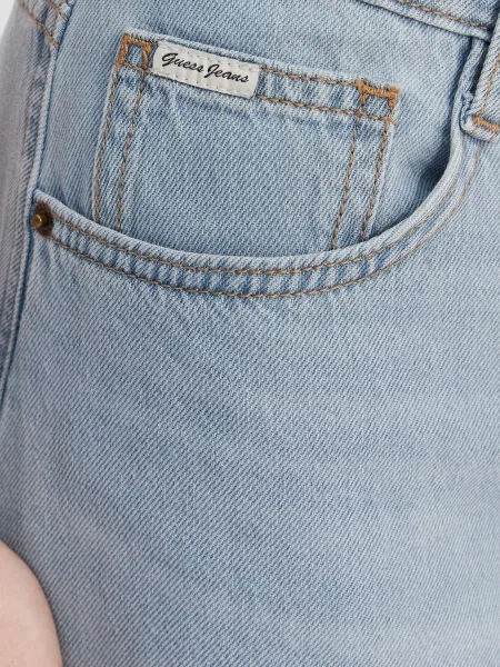 Джинсова спідниця Guess Jeans блакитний