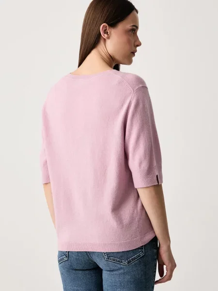 Sweter United Colors Of Benetton różowy