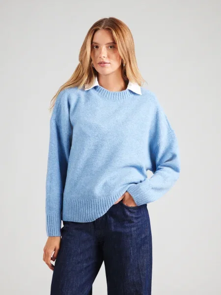VERO MODA Pulover VMBOOM deschis albastru