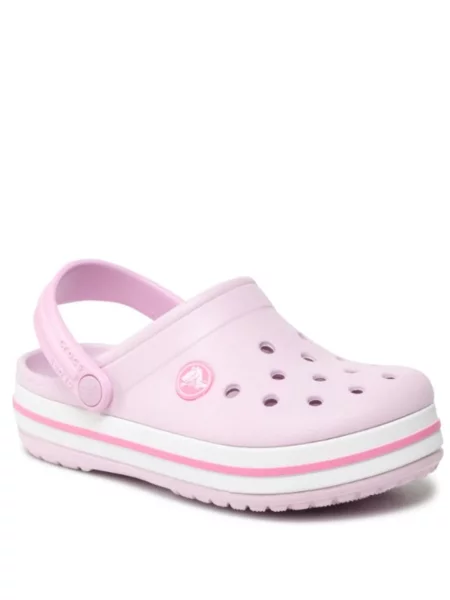 Детские сабо Crocs розовые
