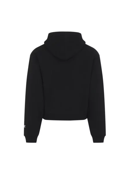 Bluza z kapturem Céline z kapturem czarna