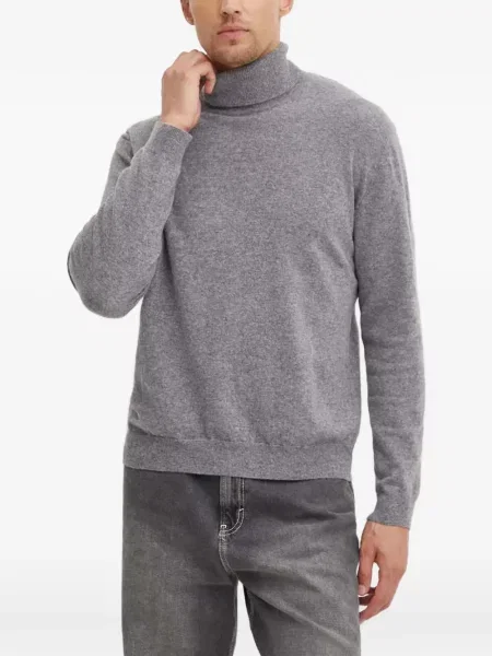 Pulover Benetton tricotate gri