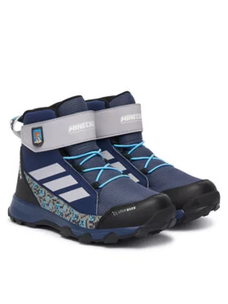 Adidas Bakancs Minecraft Terrex Snow Cf Climawarm Winter Shoes Kids kék