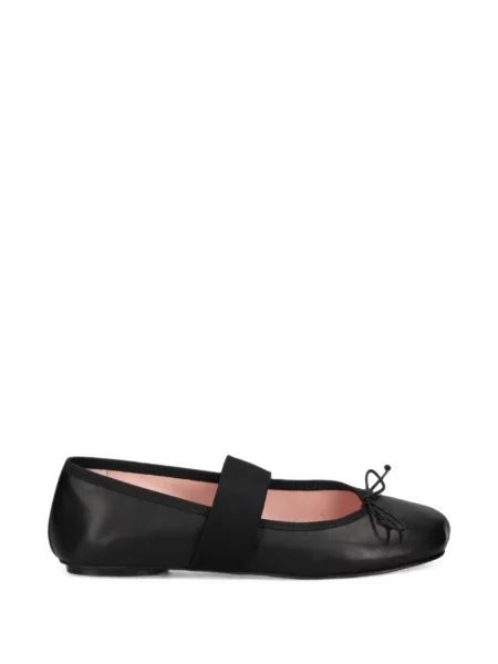 Balerini Pretty Ballerinas cu funde cu bretele negru