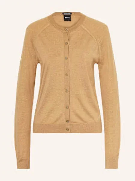 Boss Kardigan Fonami beige beżowy