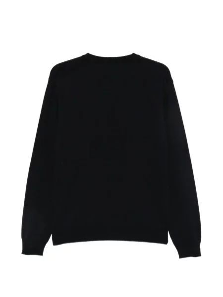 Pulover Cenere Gb cu decolteu rotund negru