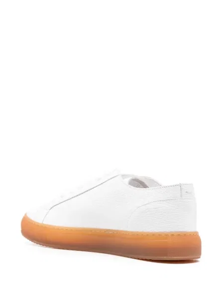 Δερμάτινα sneakers Doucal's λευκό