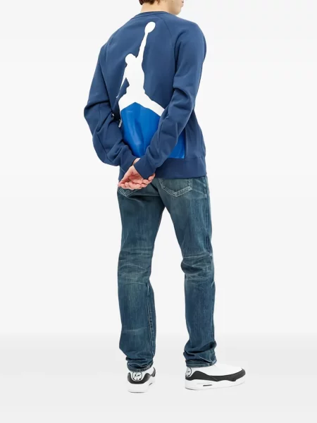 Hanorac crewneck Jordan albastru
