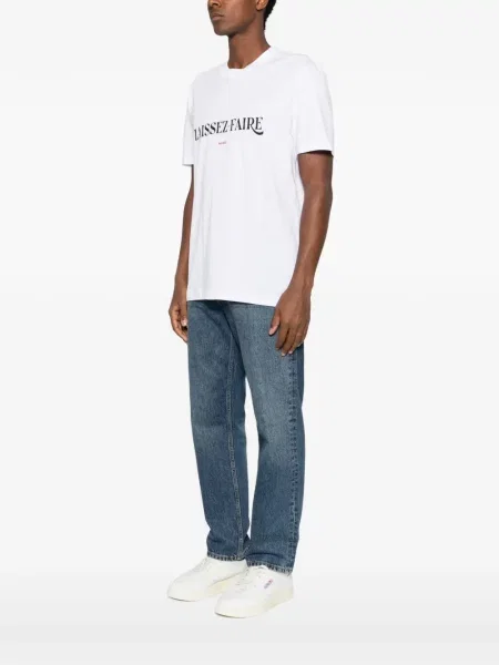 Tricou Hugo cu imagine alb
