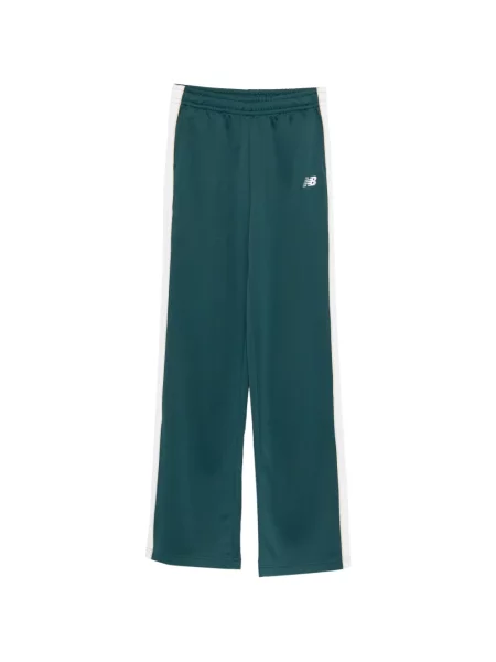 Csíkos futó nadrág New Balance zöld