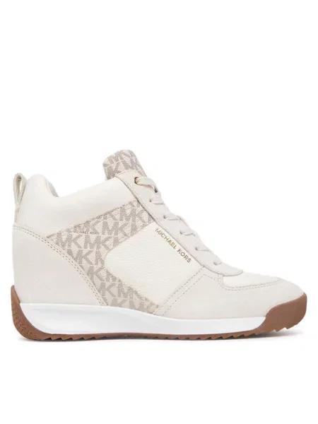 MICHAEL Michael Kors Αθλητικά Nikko S2 Wedge Trainer Κρεμ